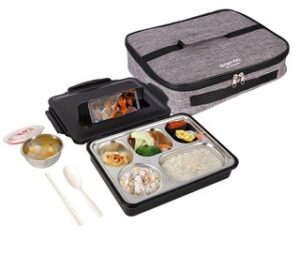 Ecentio Lunch Box Set 304 Stainless Steel Lunch Box terbaik