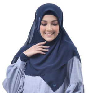 Hijab Segi Empat Zahira Solder