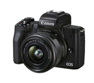 Canon EOS M50 Mark II - Lensa EF-M15–45mm f 3.5–6.3 IS STM
