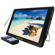 Supersonic SC-2810 10″ Rechargeable Portable TV
